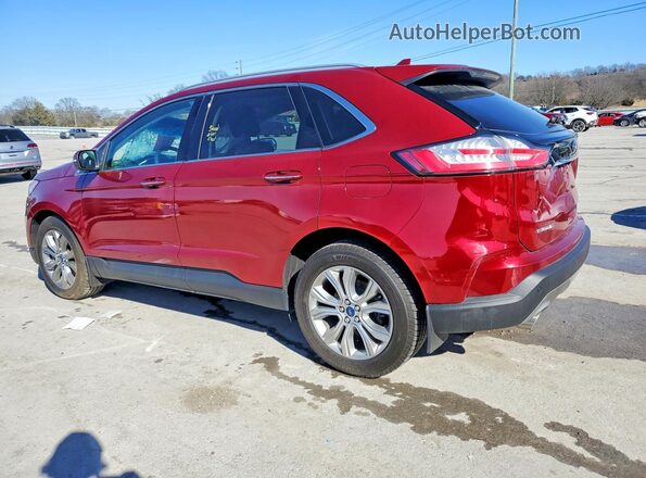 2FMPK4K99KBC72054 2019 FORD EDGE Красный Задняя левая четверть
