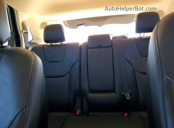 2FMPK4K99KBC72054 2019 FORD EDGE Красный Вид задних сидений