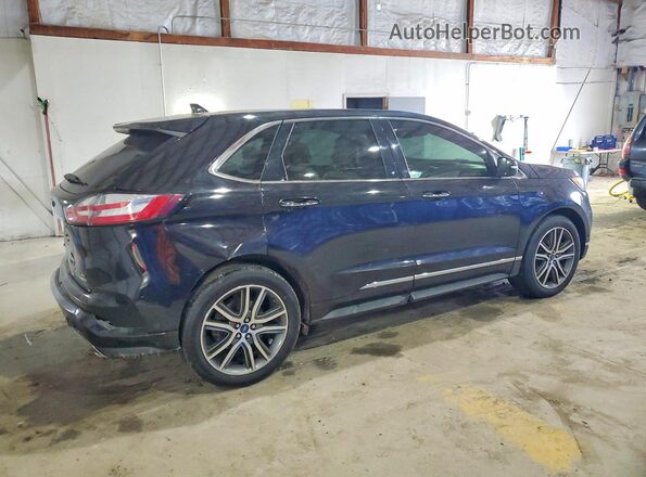 2FMPK4K9XKBB08585 2019 FORD EDGE Black Trasero derecho
