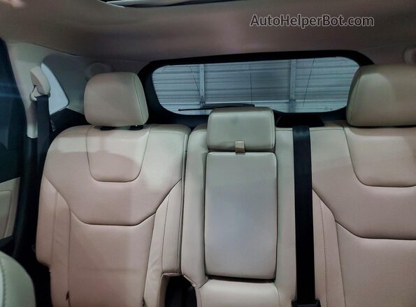 2FMPK4K9XKBB08585 2019 FORD EDGE Black Vista de los asientos traseros