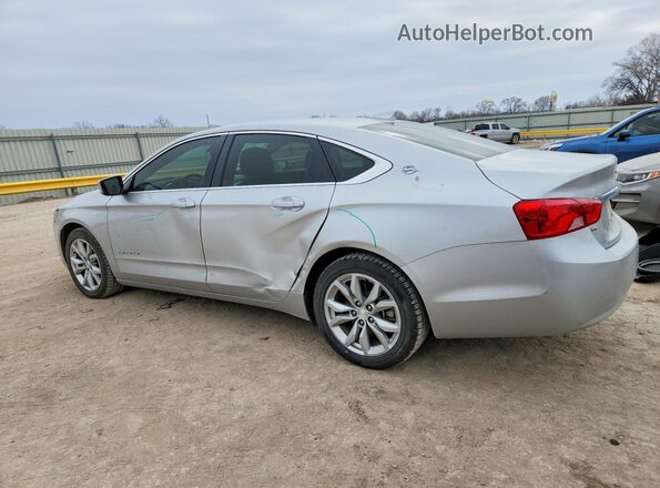 2G1105S32H9161887 2017 CHEVROLET IMPALA Серебряный Задняя левая четверть