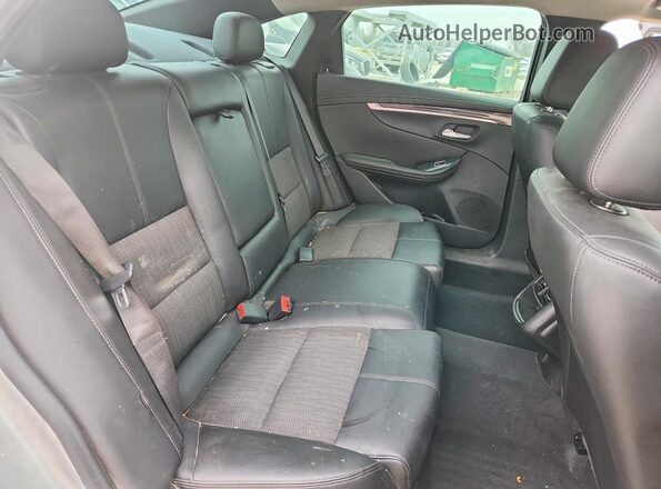 2G1105S32H9161887 2017 CHEVROLET IMPALA Серебряный Вид задних сидений
