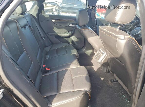 2G1105S33K9107621 2019 CHEVROLET IMPALA Black Հետևի նստատեղերի տեսք