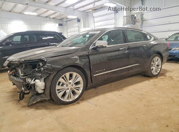 2G1105S34K9158397 2019 CHEVROLET IMPALA Black Передня ліва чверть