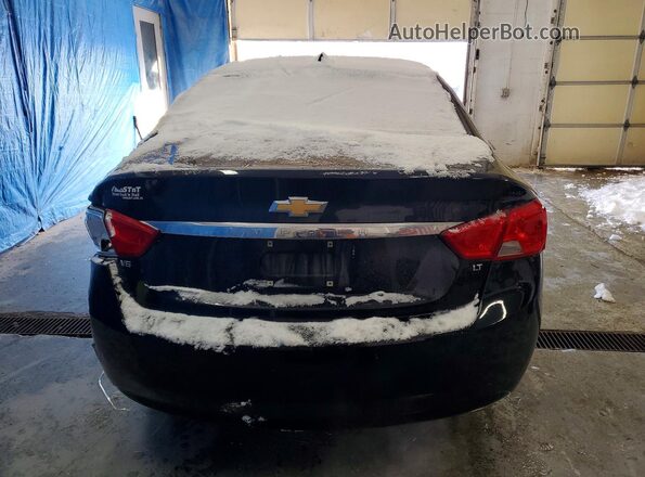 2G1105S37J9174219 2018 CHEVROLET IMPALA Черный Вид сзади