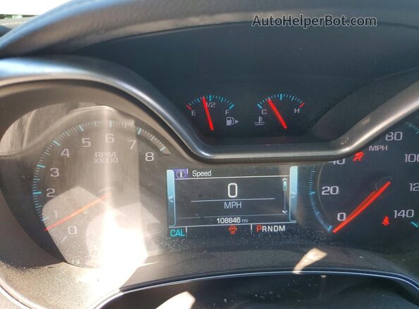 2G1105S3XK9136758 2019 CHEVROLET IMPALA Серебряный Вид щитка приборов