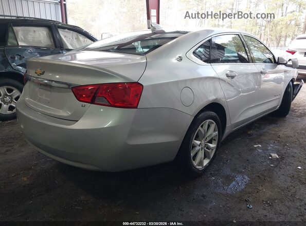 2G1105SA2G9171087 2016 CHEVROLET IMPALA Silver Задня права чверть