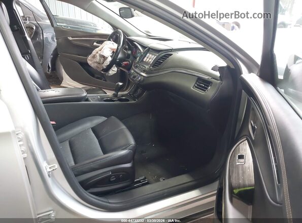 2G1105SA2G9171087 2016 CHEVROLET IMPALA Silver Вид салону спереду