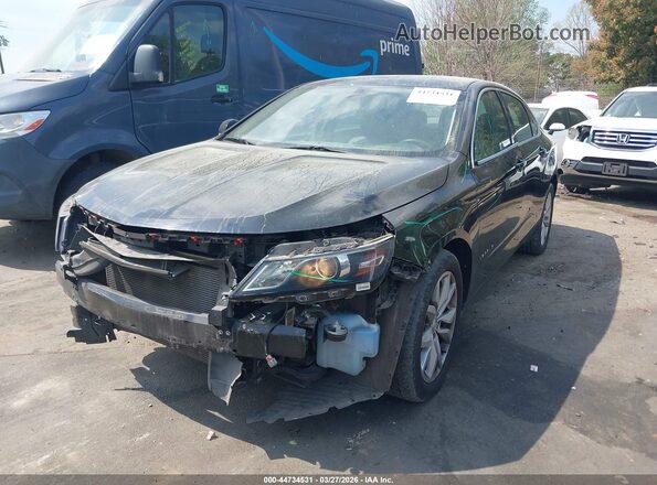 2G1105SA4H9116934 2017 CHEVROLET IMPALA Черный Передняя левая четверть