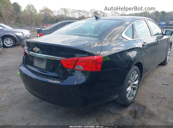 2G1105SA4H9116934 2017 CHEVROLET IMPALA Черный Задняя правая четверть