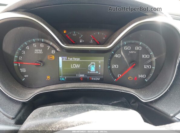 2G1105SA4H9116934 2017 CHEVROLET IMPALA Черный Вид задних сидений