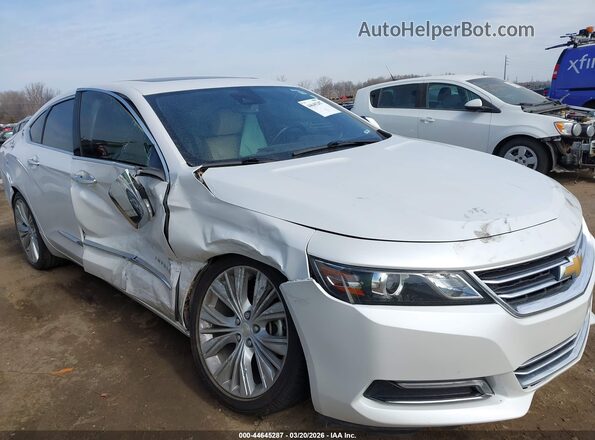 2G1145S30H9184962 2017 CHEVROLET IMPALA Белый Вид спереди