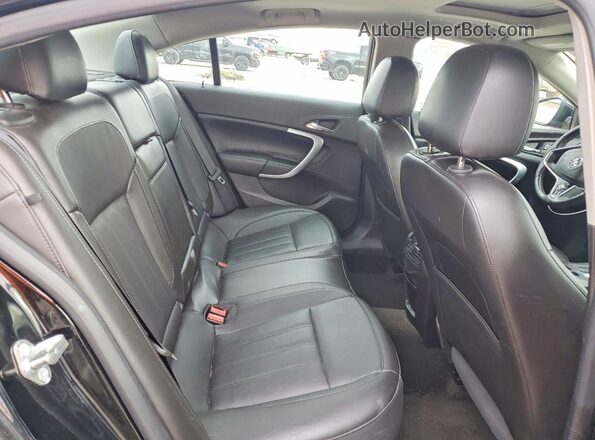 2G4GK5EX4G9197374 2016 BUICK REGAL Угольный Вид задних сидений