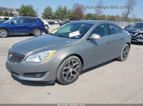 2G4GL5EX5H9191582 2017 BUICK REGAL Beige Передня ліва чверть
