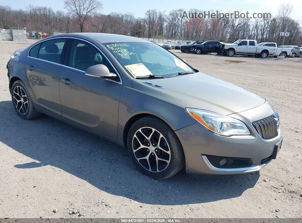 2G4GL5EX5H9191582 2017 BUICK REGAL Beige Передня права чверть