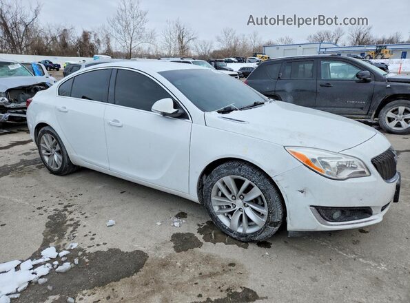 2G4GS5GX6G9168133 2016 BUICK REGAL White Przód prawy