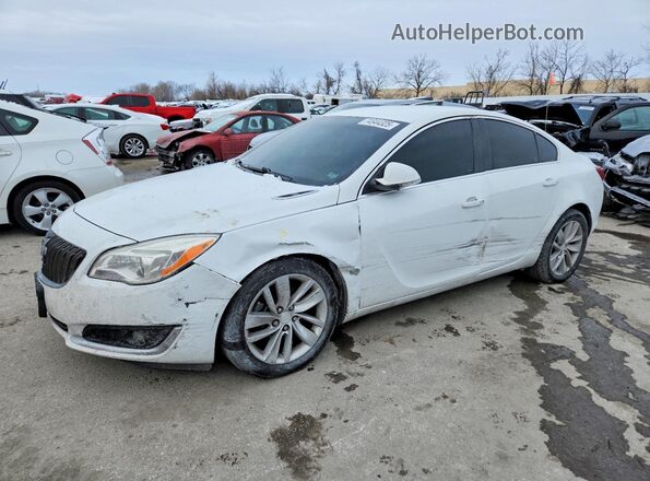 2G4GS5GX6G9168133 2016 BUICK REGAL White Przód lewy