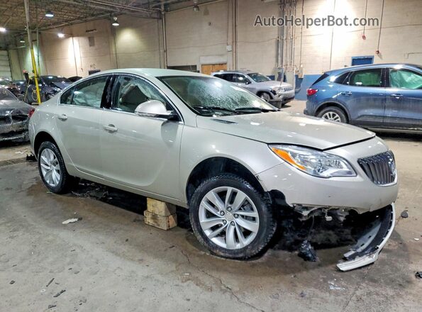 2G4GS5GX7G9187578 2016 BUICK REGAL Бежевый Передняя правая четверть