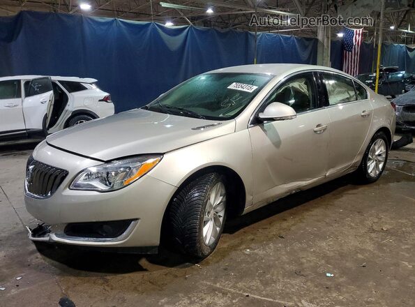 2G4GS5GX7G9187578 2016 BUICK REGAL Бежевый Передняя левая четверть