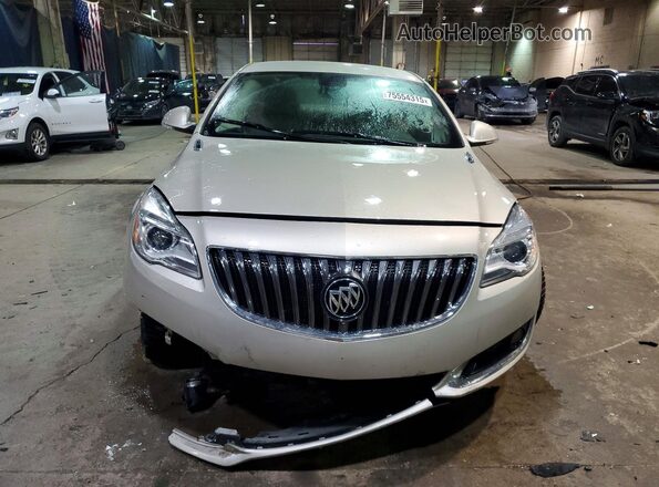 2G4GS5GX7G9187578 2016 BUICK REGAL Бежевый Вид спереди