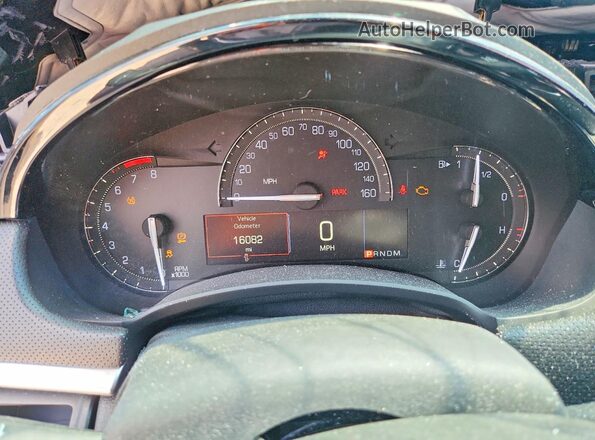 2G61L5S34J9119308 2018 CADILLAC XTS Черный Вид щитка приборов