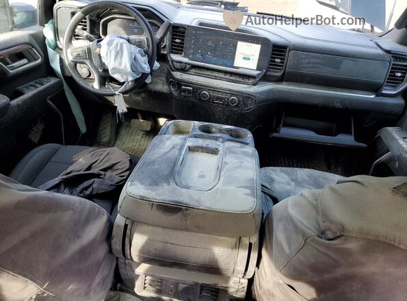 2GC1KNEY3S1232061 2025 CHEVROLET SILVERADO Black Dashboard view