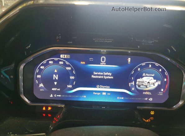 2GC4KPEY2T1141034 2026 CHEVROLET SILVERADO Silver Vista del cuadro de instrumentos