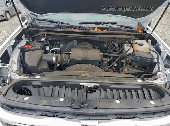 2GC4YME75R1252576 2024 CHEVROLET SILVERADO Белый Вид задней части салона