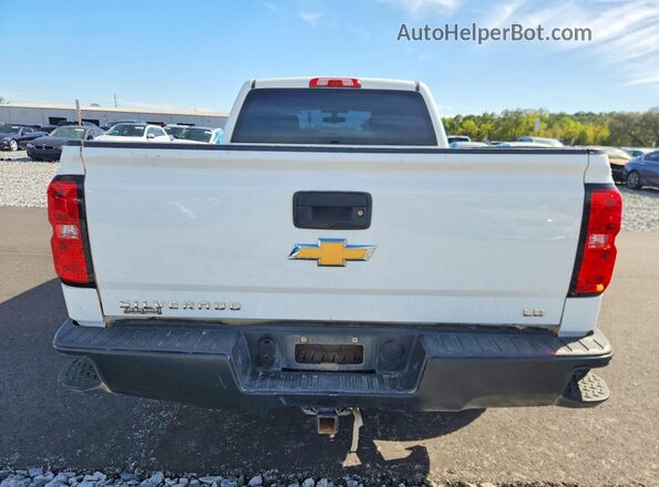 2GCRCNEC1K1118726 2019 CHEVROLET SILVERADO Белый Вид сзади