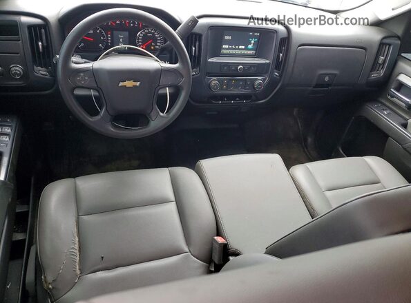 2GCRCNEC1K1118726 2019 CHEVROLET SILVERADO Белый Вид панели приборов