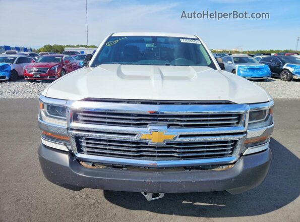 2GCRCNEC1K1118726 2019 CHEVROLET SILVERADO Белый Вид спереди