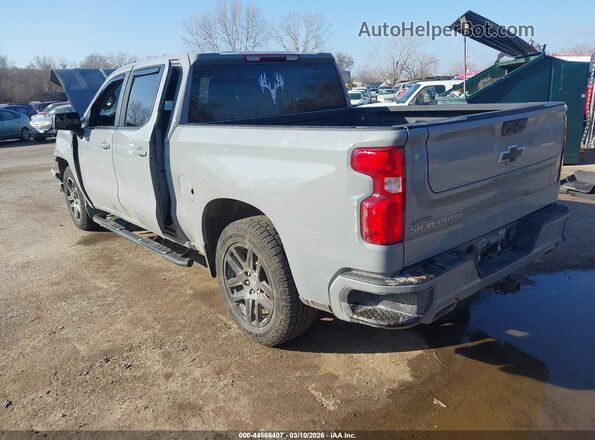 2GCUDEED8R1154908 2024 CHEVROLET SILVERADO Серый Задняя левая четверть