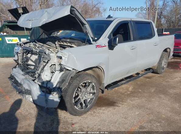 2GCUDEED8R1154908 2024 CHEVROLET SILVERADO Серый Передняя левая четверть
