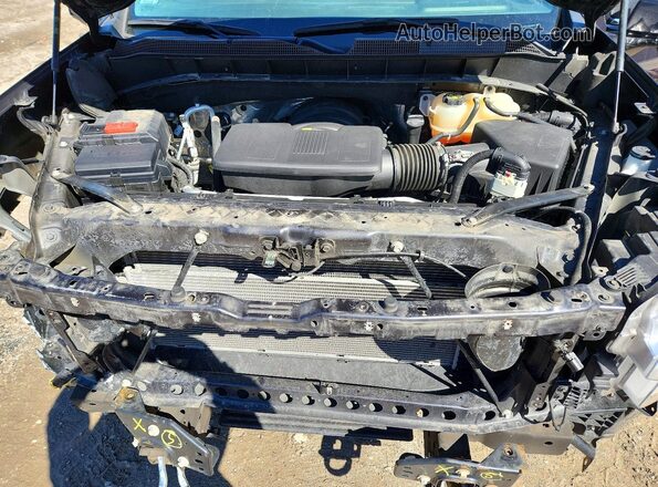 2GCUDJEDXN1502422 2022 CHEVROLET SILVERADO Black Vista interior trasera