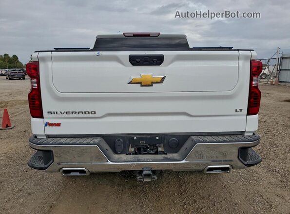 2GCUKDED0T1102504 2026 CHEVROLET SILVERADO Белый Вид сзади