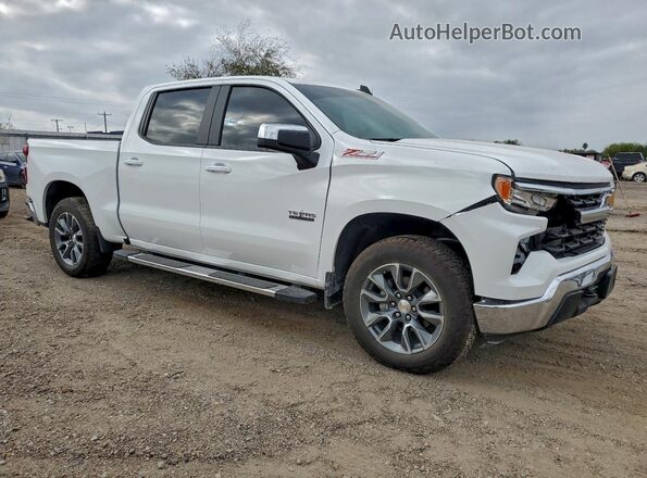 2GCUKDED0T1102504 2026 CHEVROLET SILVERADO Белый Передняя правая четверть