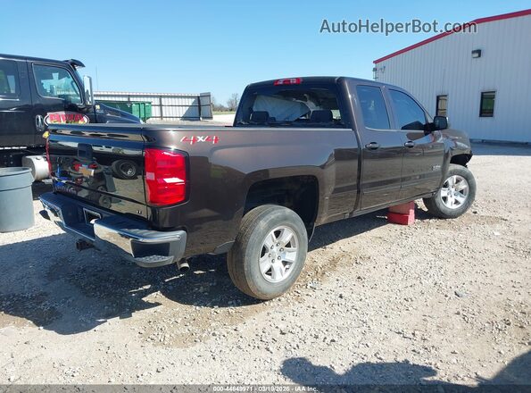 2GCVKREC3J1109842 2018 CHEVROLET SILVERADO Черный Задняя правая четверть