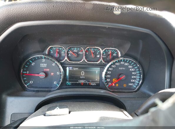 2GCVKREC3J1109842 2018 CHEVROLET SILVERADO Черный Вид задних сидений