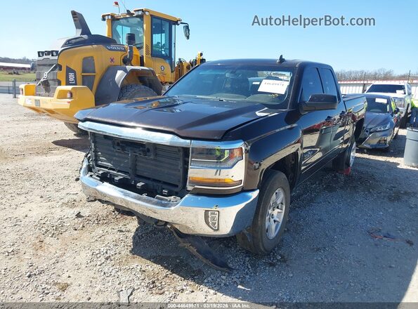 2GCVKREC3J1109842 2018 CHEVROLET SILVERADO Черный Вид спереди