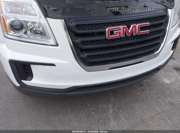 2GKALMEK8H6271067 2017 GMC TERRAIN Белый Вид спереди