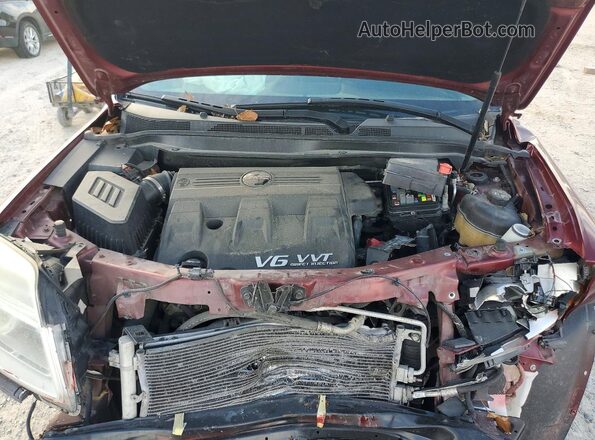 2GKFLPE38G6131034 2016 GMC TERRAIN Бордовый Вид подкапотного пространства