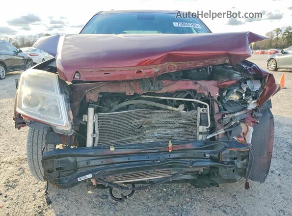 2GKFLPE38G6131034 2016 GMC TERRAIN Бордовый Вид спереди