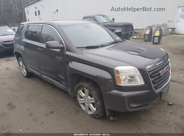 2GKFLSEKXG6202759 2016 GMC TERRAIN Black Передня права чверть