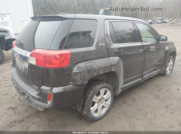 2GKFLSEKXG6202759 2016 GMC TERRAIN Black Задня права чверть