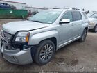2017 Gmc Terrain Denali Серебряный vin: 2GKFLVE33H6166070