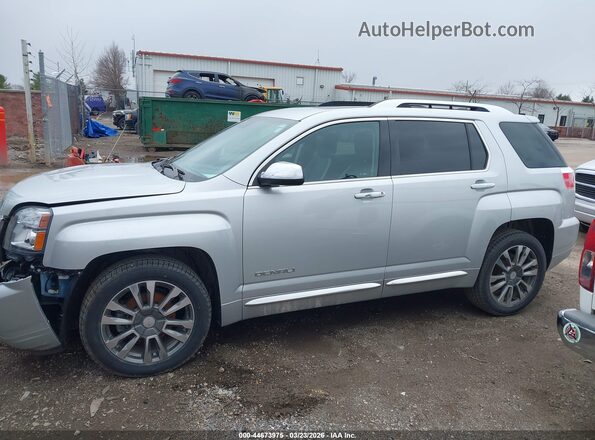 2GKFLVE33H6166070 2017 GMC TERRAIN Серебряный Панорамный вид салона 360°