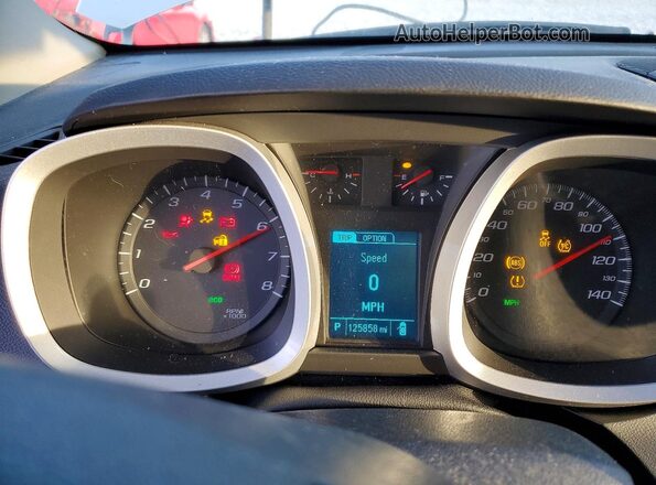 2GNALAEK3H1503931 2017 CHEVROLET EQUINOX Серебряный Вид щитка приборов