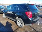2017 Chevrolet Equinox Ls Черный vin: 2GNALBEK0H1580181