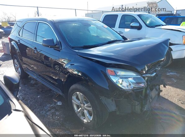 2GNALBEK0H1580181 2017 CHEVROLET EQUINOX Черный Передняя правая четверть