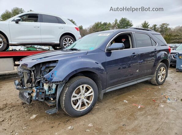 2GNALCEK0H1609197 2017 CHEVROLET EQUINOX Blue Vista tres cuartos delantera izquierda